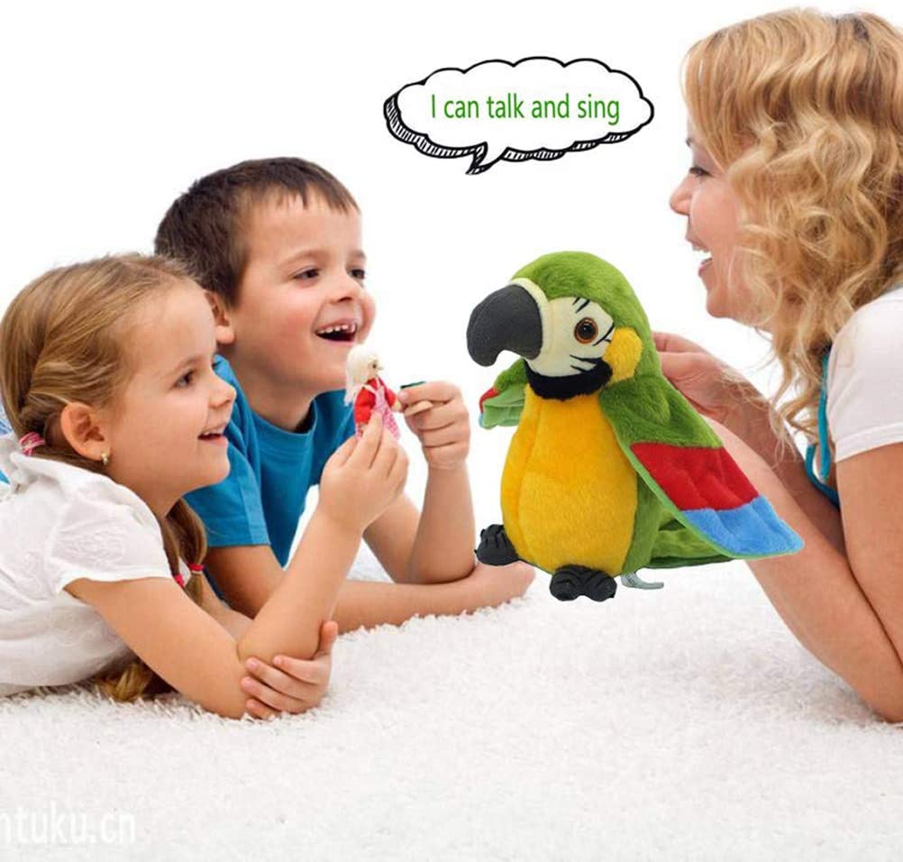 1-Talking Parrot Toy - Baby Boutique