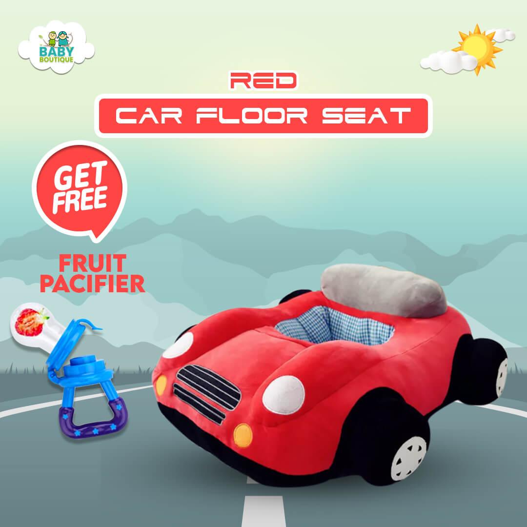 Car Floor Seat-Red - Baby Boutique