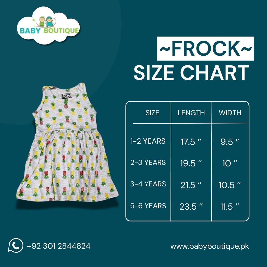 Baby Summer Frocks - Grey