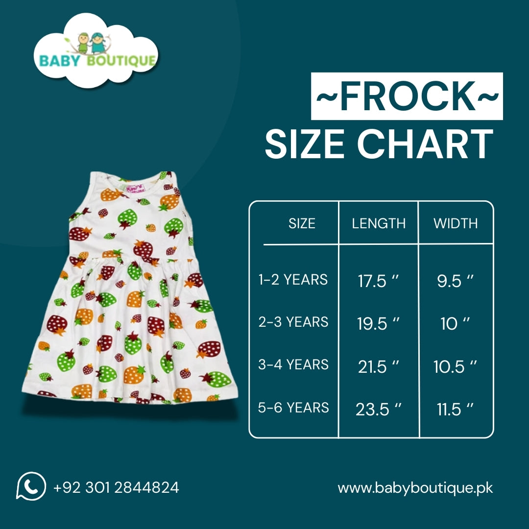 Baby Summer Frocks - White