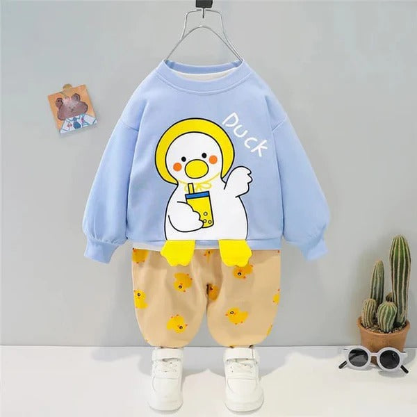 Blue Duck Winter Fleece Kids Track Suit