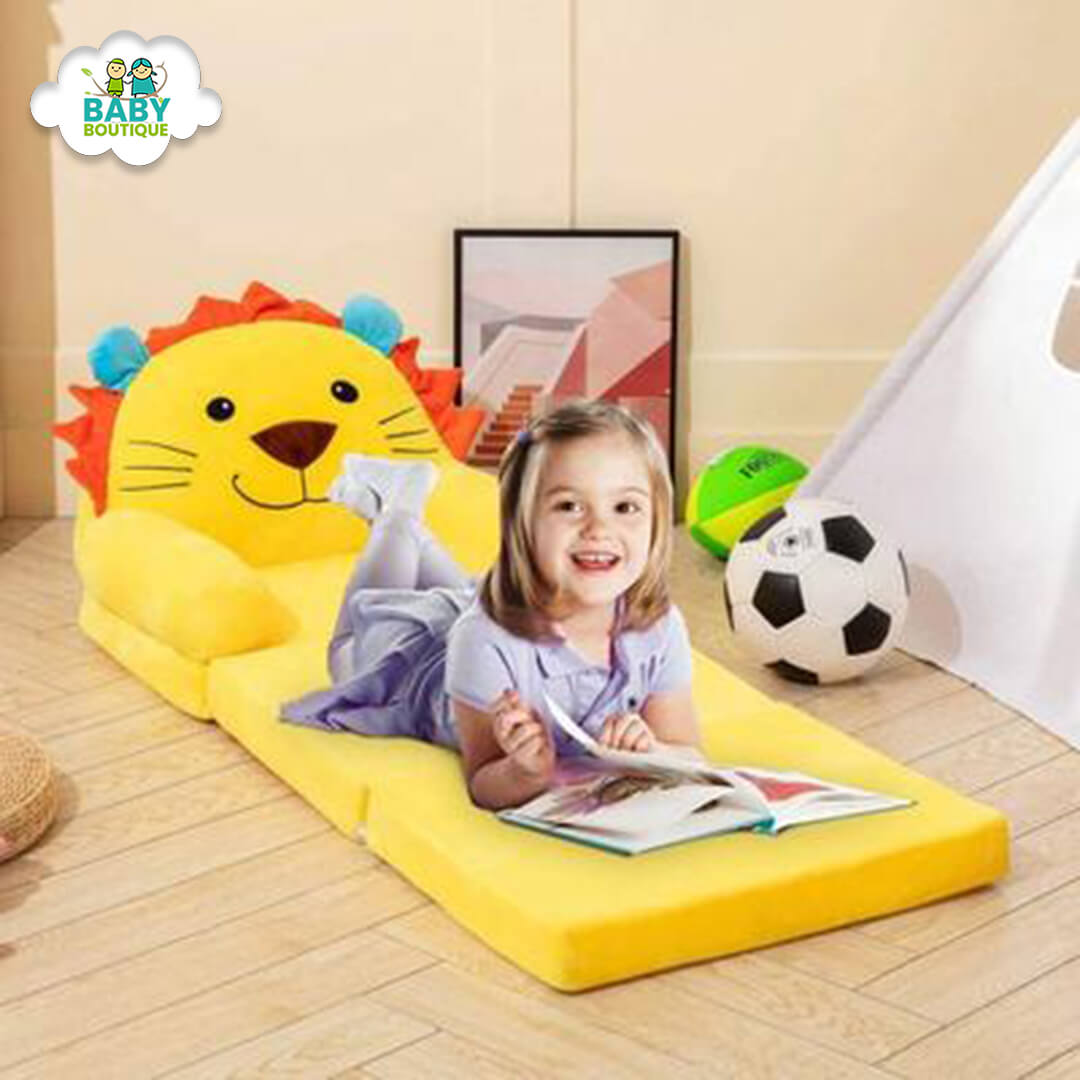 2 in 1 Foldable Baby Sofa – Lion