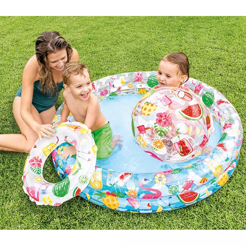 INTEX Realistic Starfish Pool With Ball And Tube 59460 - Baby Boutique