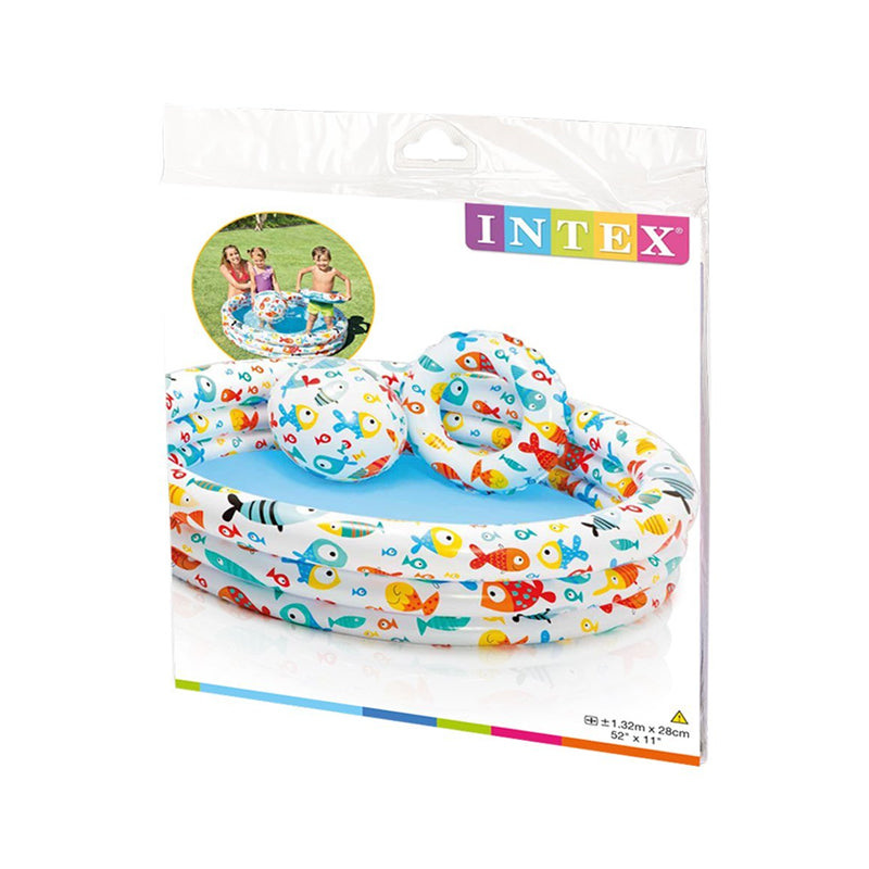 INTEX Fishbowl Pool With Ball And Tube 56469 - Baby Boutique