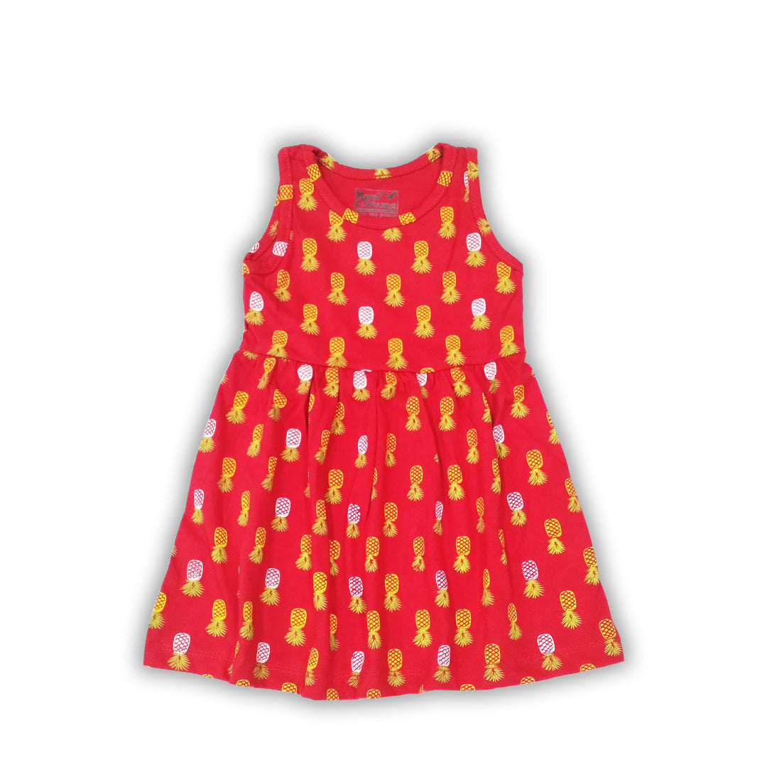 Baby Summer Frocks - Red